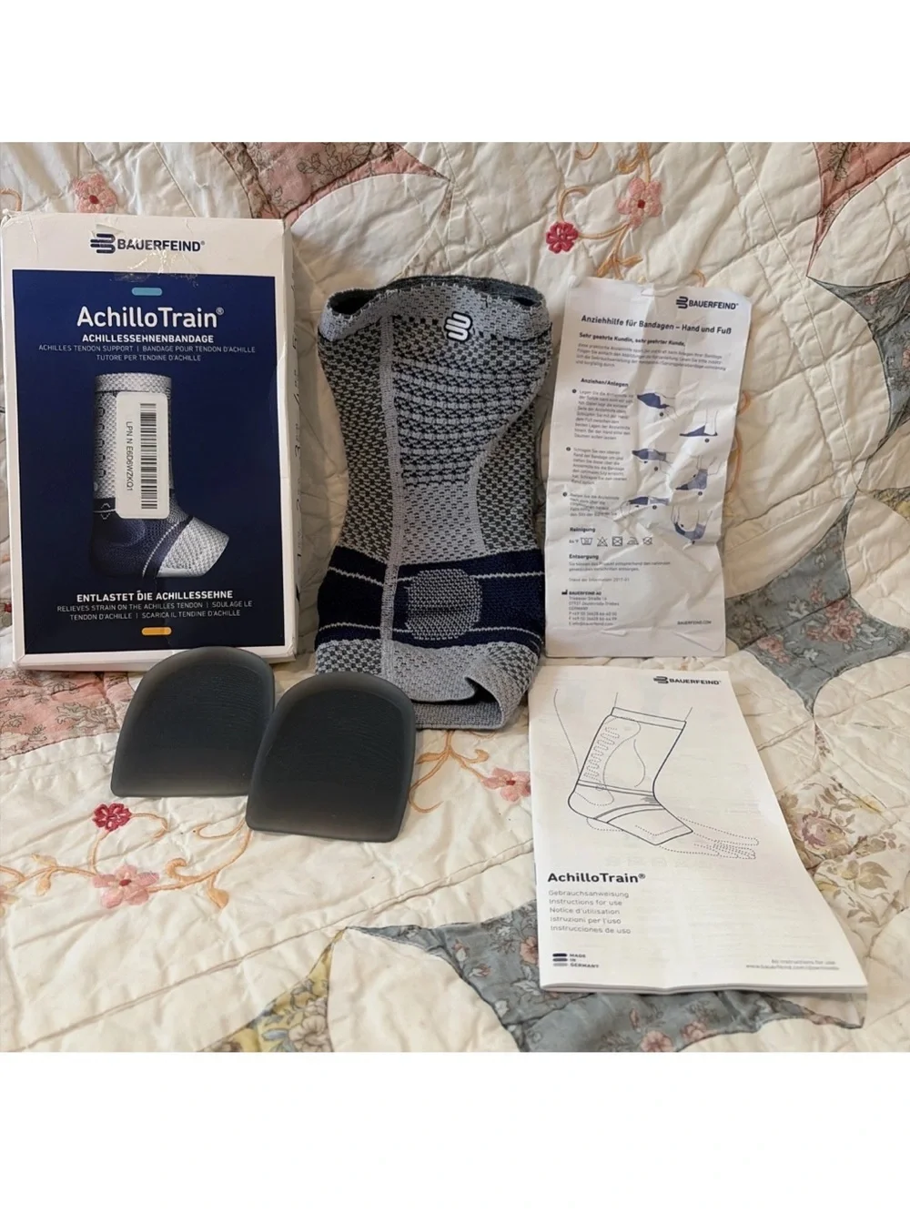Bauerfeind Achillotrain Achilles Tendon Support Size 5